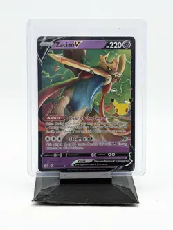Zacian v 016/025 Pokemon TCG Celebrations Card - Image 1