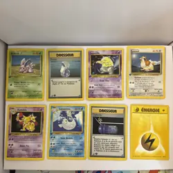 FRENCH Pokemon Base Set 1st Edition Booster Pack Blastoise Art Open Pack - Image 2