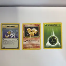 FRENCH Pokemon Base Set 1st Edition Booster Pack Blastoise Art Open Pack - Image 4