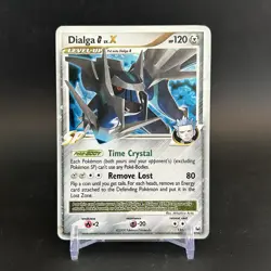 2009 Dialga Platinum Lv. X Holo 122/127 Pokemon - Image 3