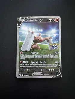 Conkeldurr v (Alternate Full Art) 074/078 Pokemon Go Holo - Image 1