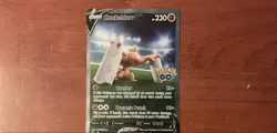 Conkeldurr V (Alternate Full Art) 074/078 Pokemon GO Holo - Image 1