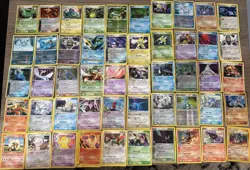 Vintage Pokemon 95 Card Lot EX Lv.X Holo Collection Salamence Lugia Tyranitar - Image 1
