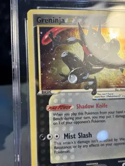 CGC GEM MINT 10 Greninja SWSH144 2021 Celebrations Black Star Promo (Left Swirl) - Image 3