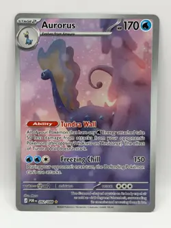 Aurorus 092/088 Perfect Order NM Illustration Rare Pokemon TCG - Image 1