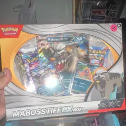 Pokemon TCG Mabosstiff ex Box Sealed Kit English Promo Booster 2023 - Image 1