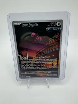 Pokemon Iron Jugulis Illustration Rare Holo 216/182 SV04 Paradox Rift Basic 130… - Image 1