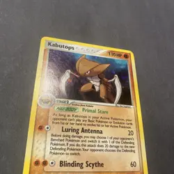 2005 Pokemon KABUTOPS Ex Power Keeper Foil Rare Series Card 10/108 LP - Image 2