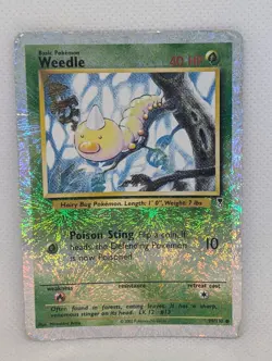 Pokemon TCG Weedle Legendary Collection Reverse Holo Rare Nintendo - Image 1