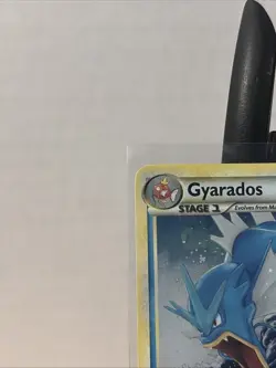 2010 Pokemon Gyarados HeartGold SoulSilver Cracked Ice Holo 4/123 (NEAR MINT) - Image 5