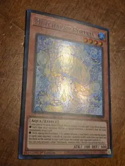 Mulcharmy Purulia INFO-EN027 Secret Rare Yugioh 1st Edition Infinite Forbidden - Image 3