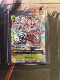 One Piece TCG - Perona - OP14-111 (Alternate Art) - The Azure Sea's Seven 2026 - Image 1