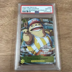 2025 One Piece EN Tony Tony Chopper Offline Regionals S2 FINALIST PSA 10 - Image 1