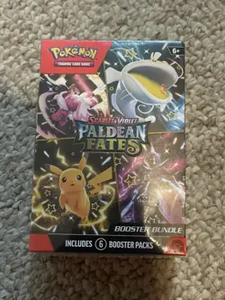 Pokemon TCG Paldean Fates Booster Bundle Factory Sealed Scarlet Violet - Image 1
