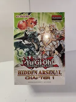 Yugioh TCG HIDDEN ARSENAL Chapter 1 English 1st Edition Booster Box New/Sealed! - Image 1