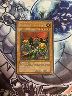 (UU) Yu-Gi-Oh Goblin Attack Force PSV-094 Pharaoh's Servant 1st Edition VLP - Image 1