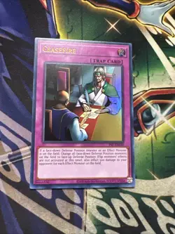 Yugioh! Ceasefire PSV-EN030 Ultra Rare Unlimited NM - Image 1