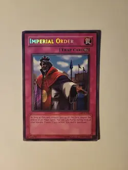 YUGIOH IMPERIAL ORDER PSV-104 SECRET HP - Image 1