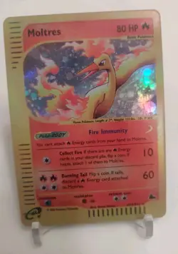 **Custom-made** High Quality, Moltres H20, Skyridge"Display-card" - Image 2