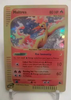**Custom-made** High Quality, Moltres H20, Skyridge"Display-card" - Image 4