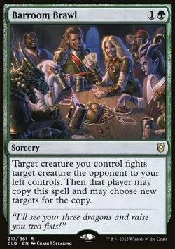 Barroom Brawl - Commander Legends: Battle for Baldur's Gate | MTG Card - Image 3