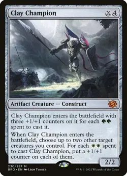 Clay Champion - The Brothers' War | MTG Card - Image 2