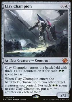 Clay Champion - The Brothers' War | MTG Card - Image 3