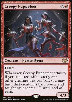Creepy Puppeteer - Innistrad: Crimson Vow | MTG Card - Image 3