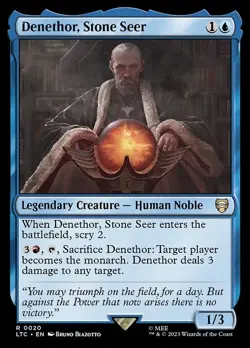 Denethor, Stone Seer - Tales of Middle-earth Commander | MTG Card - Image 2