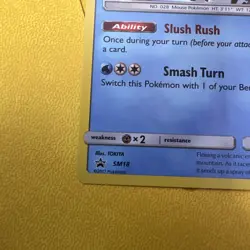 Alolan Sandslash SM18 Stamped Promo Sun & Moon Guardians Rising Pokemon Card NM - Image 5