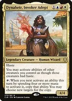Dynaheir, Invoker Adept - Commander Legends: Battle for Baldur's Gate | MTG Card - Image 4