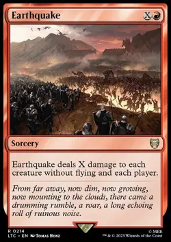 Earthquake - Tales of Middle-earth Commander | MTG Card - Image 3