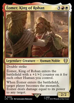 Eomer, King of Rohan - Tales of Middle-earth Commander | MTG Card - Image 2