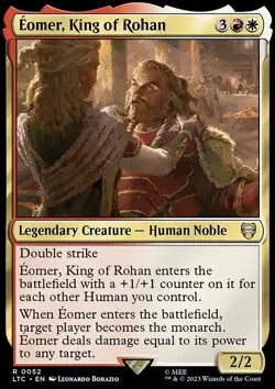 Eomer, King of Rohan - Tales of Middle-earth Commander | MTG Card - Image 3