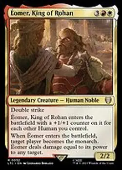 Eomer, King of Rohan - Tales of Middle-earth Commander | MTG Card - Image 4