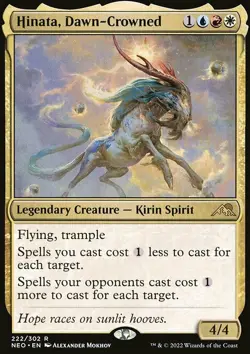 Hinata, Dawn-Crowned - Kamigawa: Neon Dynasty | MTG Card - Image 3
