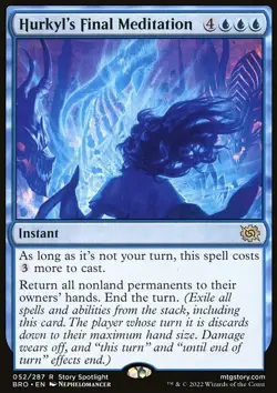 Hurkyl's Final Meditation - The Brothers' War | MTG Card - Image 3