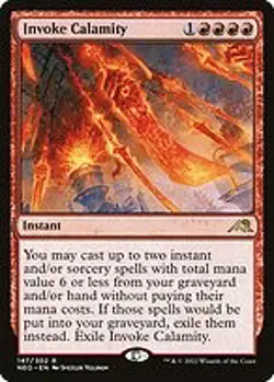 Invoke Calamity - Kamigawa: Neon Dynasty | MTG Card - Image 4