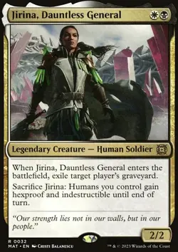 Jirina, Dauntless General - March of the Machine: The Aftermath | MTG Card - Image 3