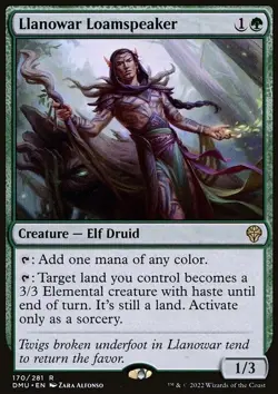 Llanowar Loamspeaker - Dominaria United | MTG Card - Image 3