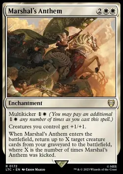 Marshal's Anthem - Tales of Middle-earth Commander | MTG Card - Image 3
