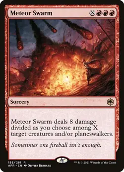 Meteor Swarm - Adventures in the Forgotten Realms | MTG Card - Image 2