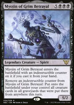 Myojin of Grim Betrayal - Neon Dynasty Commander | MTG Card - Image 3