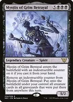 Myojin of Grim Betrayal - Neon Dynasty Commander | MTG Card - Image 4