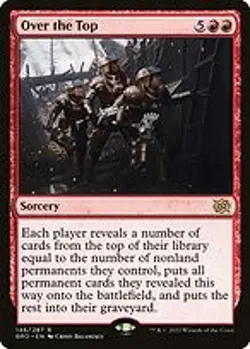 Over the Top - The Brothers' War | MTG Card - Image 4