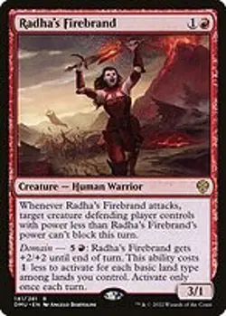 Radha's Firebrand - Dominaria United | MTG Card - Image 4