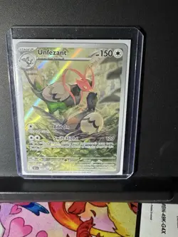 Pokemon TCG Unfezant Illustration Rare Card 150/086 Black Bolt-NM Condition - Image 2