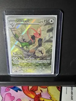 Pokemon TCG Unfezant Illustration Rare Card 150/086 Black Bolt-NM Condition - Image 4