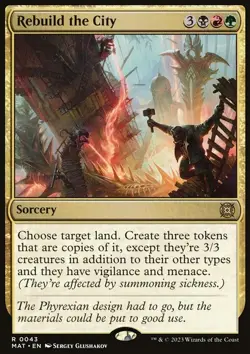 Rebuild the City - March of the Machine: The Aftermath | MTG Card - Image 3