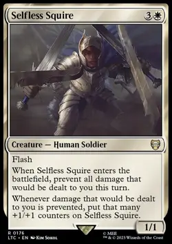 Selfless Squire - Tales of Middle-earth Commander | MTG Card - Image 3